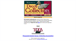 Desktop Screenshot of decoycollectors.com